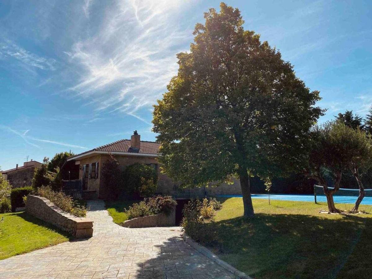 Sagastienea Villa Con Piscina Y Tenis En La Rioja Samaniego Exterior photo